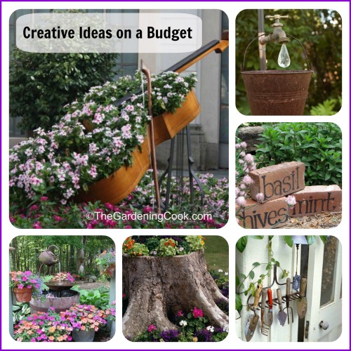 Creative Gardening DIY projects on a budget