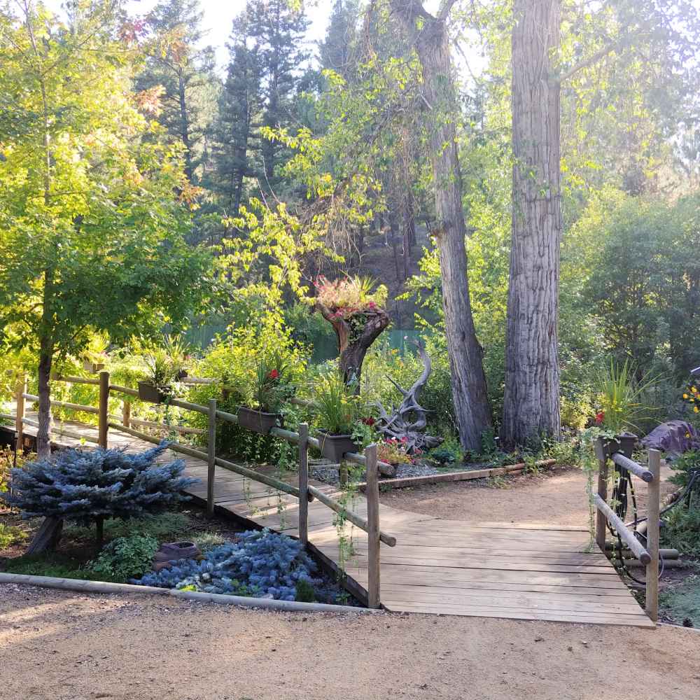 Tizer Botanic Garden in Jefferson City, Montana.