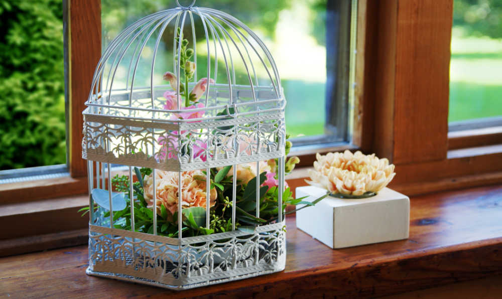 Chook Cage Planters – Tutorial plus 15 Decorative Birdcage Planter Ideas